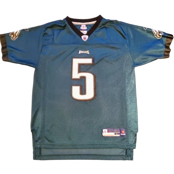 Philadelphia Eagles Donovan McNabb Reebok Green Football Jersey Size Youth L - Picture 1 of 10
